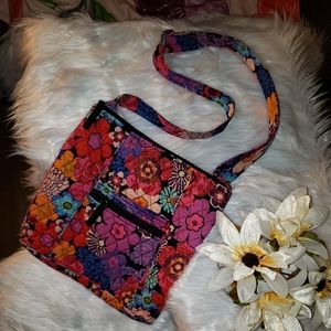 Vera Bradley crossbody w/matching duffle pouch